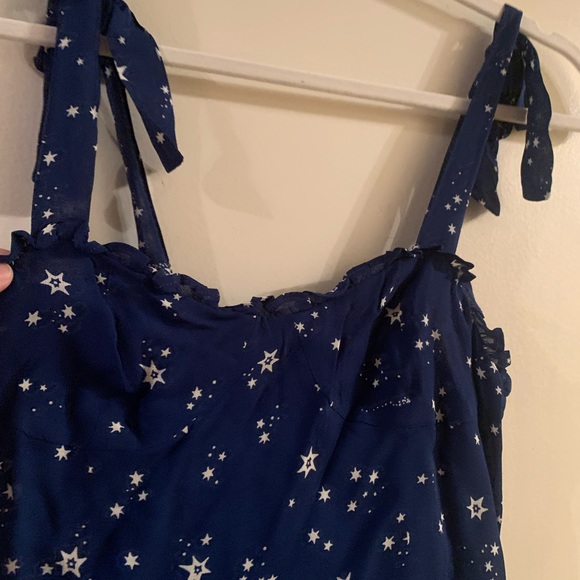 Reformation Christine Dress in Starry Night - Picture 7 of 7
